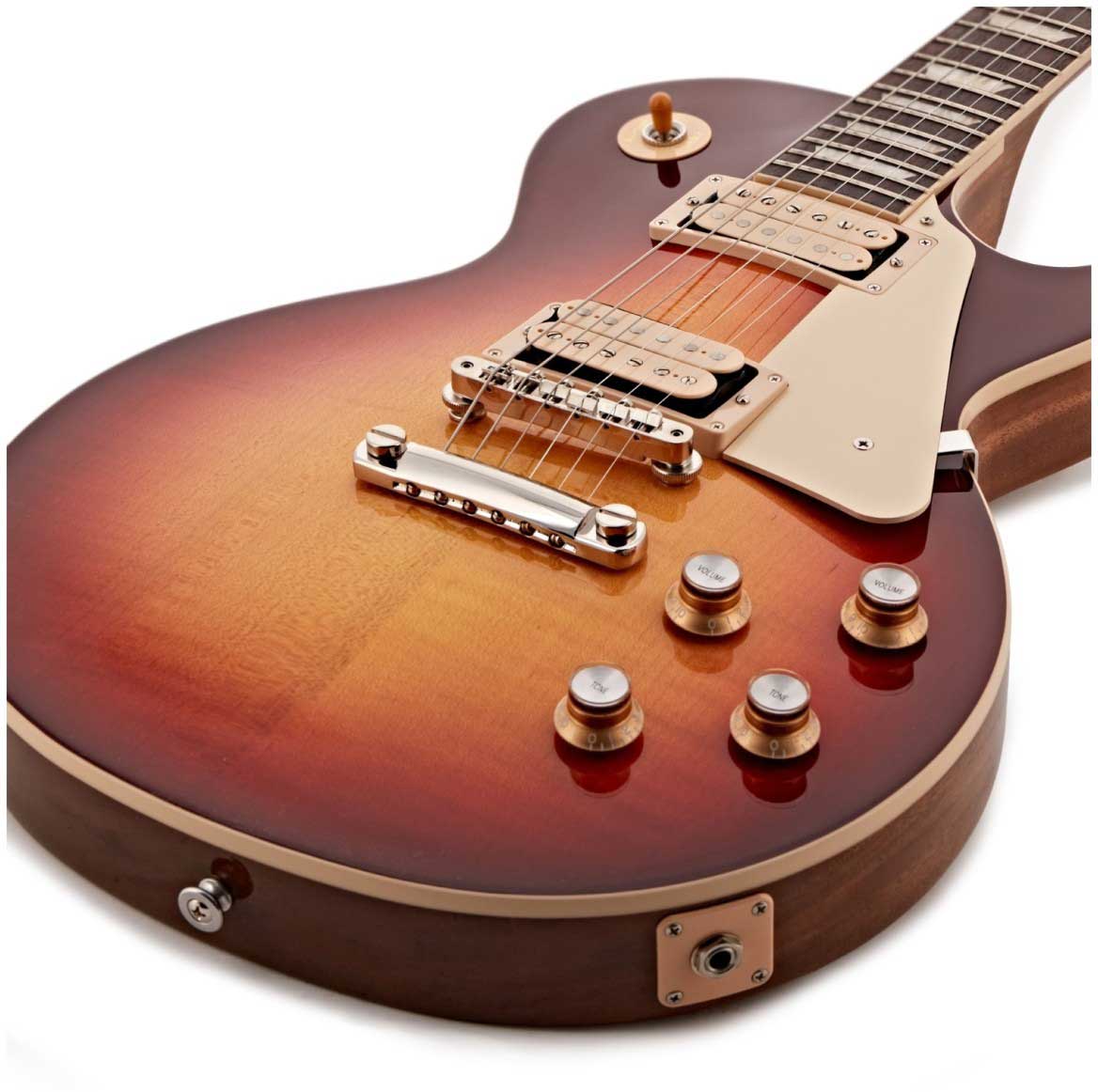 Gibson Les Paul Standard 60s Double Trouble Original Usa 2h Ht Rw - Vintage Bourbon Burst - Guitare Électrique Single Cut - Variation 3