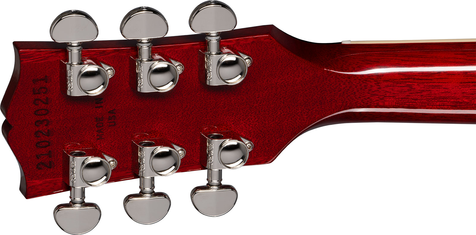 Gibson Les Paul Standard 60s Figured Original 2h Ht Rw - 60s Cherry - Guitare Électrique Single Cut - Variation 4