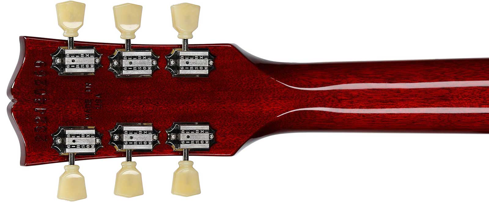 Gibson Les Paul Studio Figured 2h Burstbucker Pro Ht Rw - Washed Cherry Sunburst - Guitare Électrique Single Cut - Variation 3
