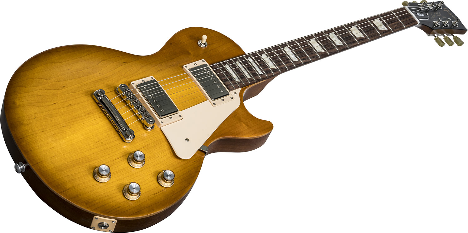 Gibson Les Paul Tribute 2018 - Satin Faded Honeyburst - Guitare Électrique Single Cut - Variation 1