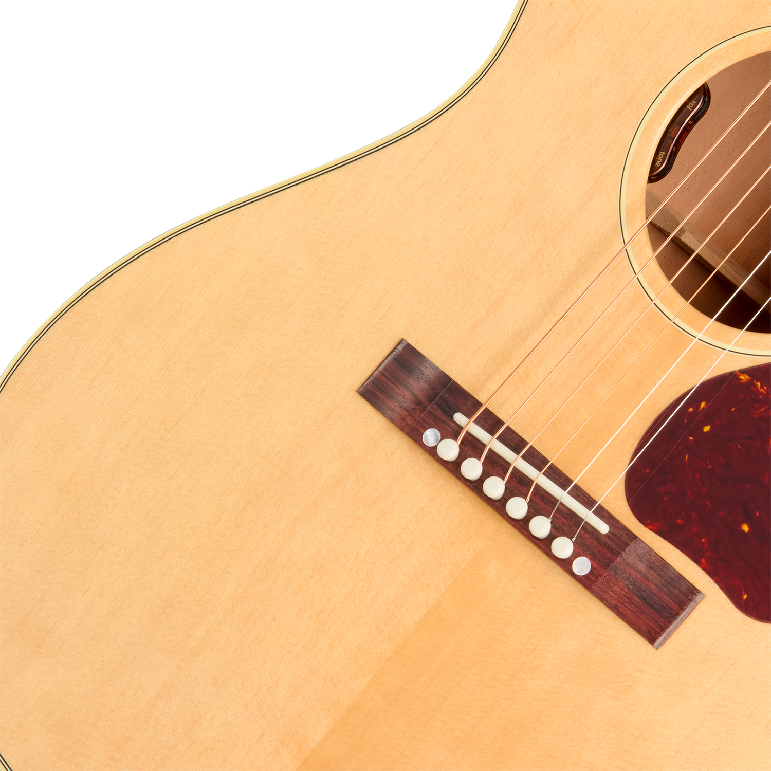 Gibson Lg2 50s Original (baggs Hifi Dna) Concert Epicea Acajou Rw - Antique Natural - Guitare Folk - Variation 3