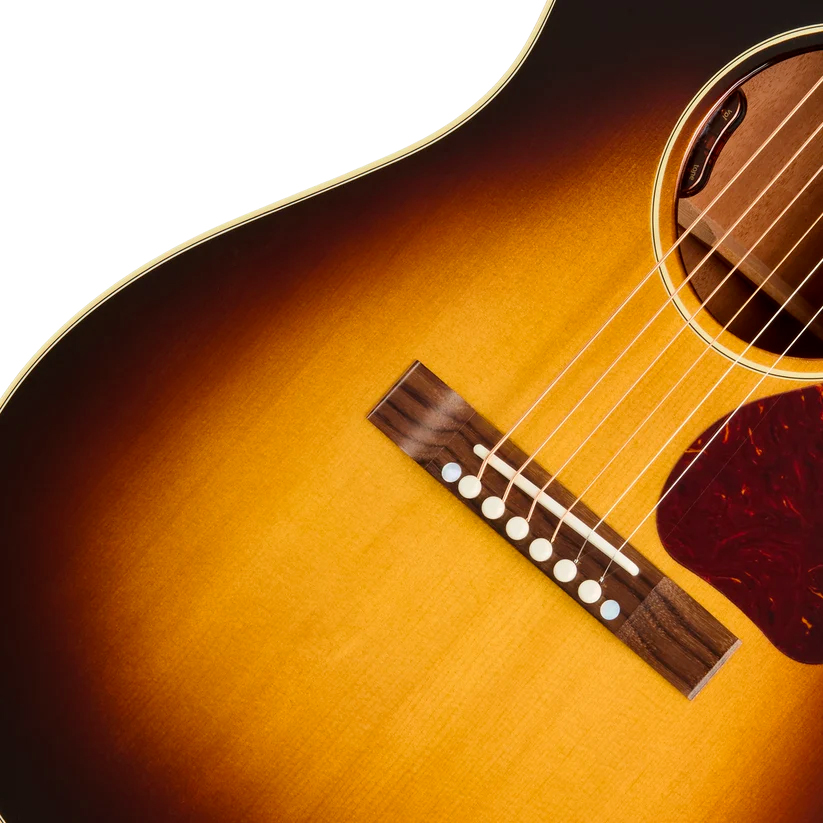 Gibson Lg2 50s Original (baggs Hifi Dna) Concert Epicea Acajou Rw - Vintage Sunburst - Guitare Folk - Variation 3