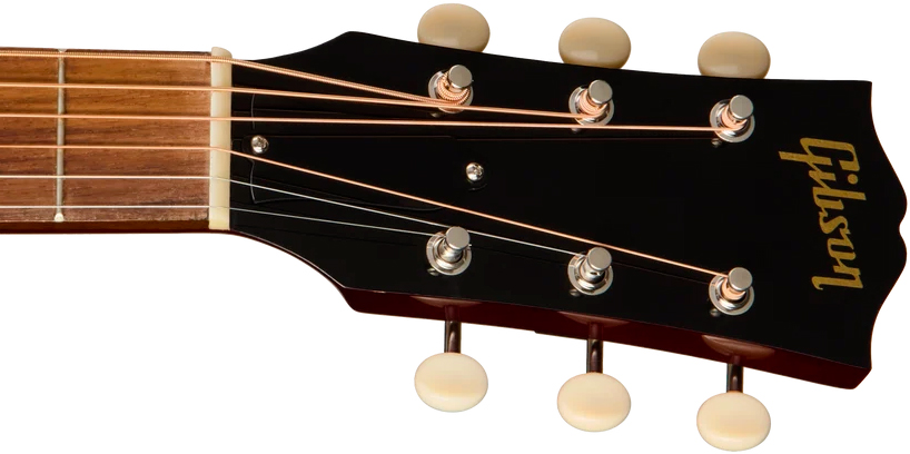 Gibson Lg2 50s Original (baggs Hifi Dna) Concert Epicea Acajou Rw - Vintage Sunburst - Guitare Folk - Variation 4