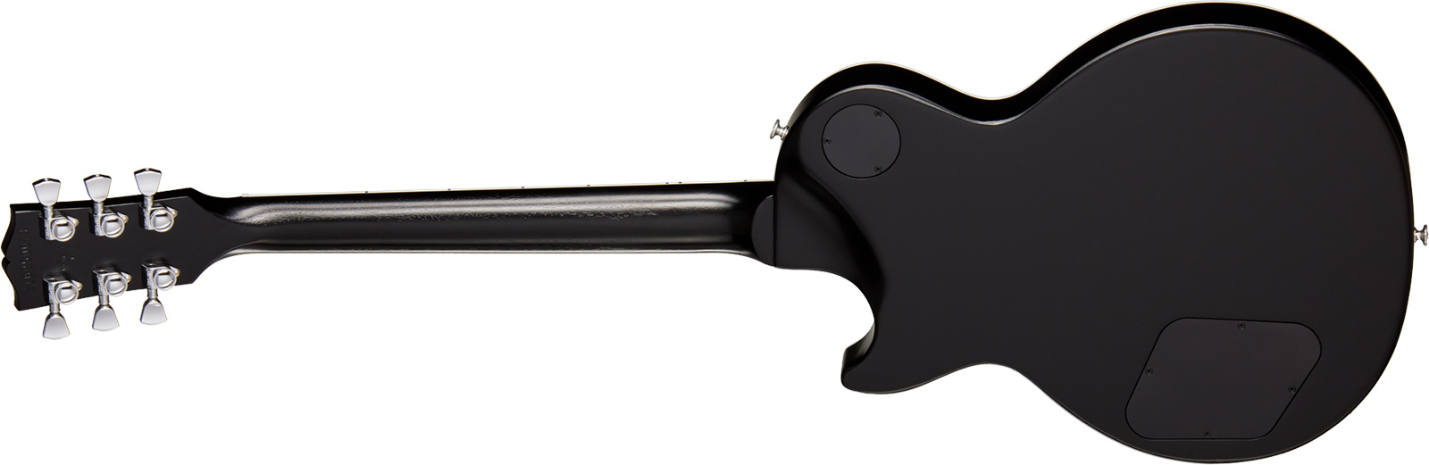 Gibson Mark Morton Les Paul Modern Quilt Signature 2h Ht Rw - Translucent  Ebony Burst  Satin - Guitare Électrique Single Cut - Variation 1