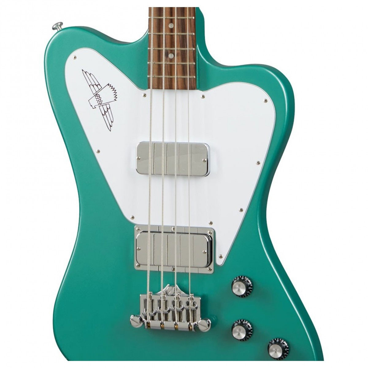 Gibson Non-reverse Thunderbird Modern Rw - Inverness Green - Basse Électrique Solid Body - Variation 3