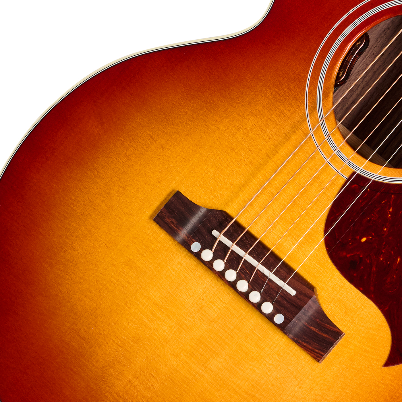 Gibson Parlor Rosewood Ec (baggs Hifi Dna) Cw Shsc Epicea Palissandre Rw - Rosewood Burst - Guitare Folk - Variation 2