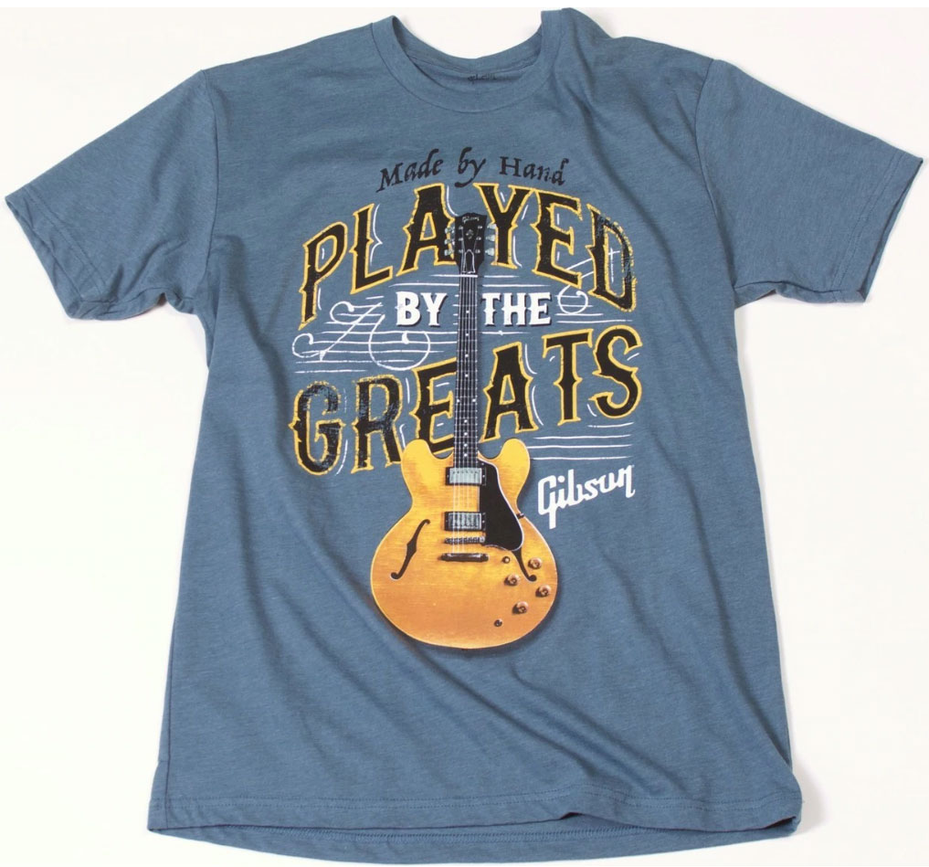 Gibson Played By The Greats T Large Indigo - L - T-shirt - Variation 1