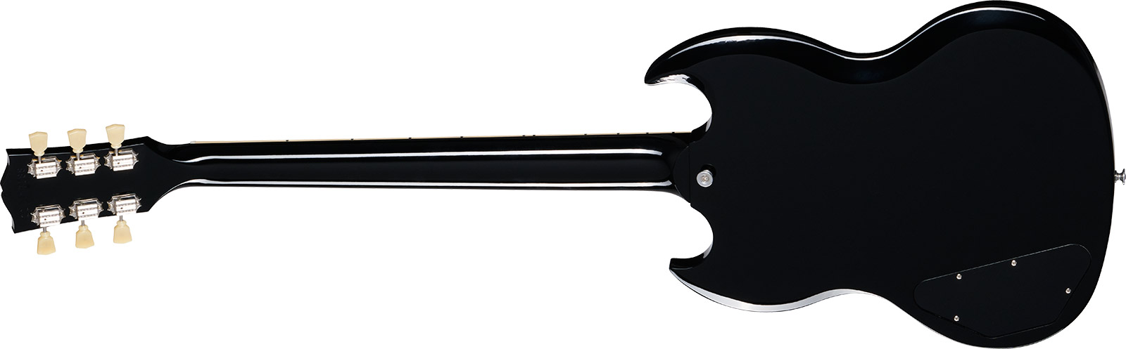 Gibson Sg Standard 1961 Custom Color 2h Ht Rw - Pelham Blue Burst - Guitare Électrique Double Cut - Variation 1