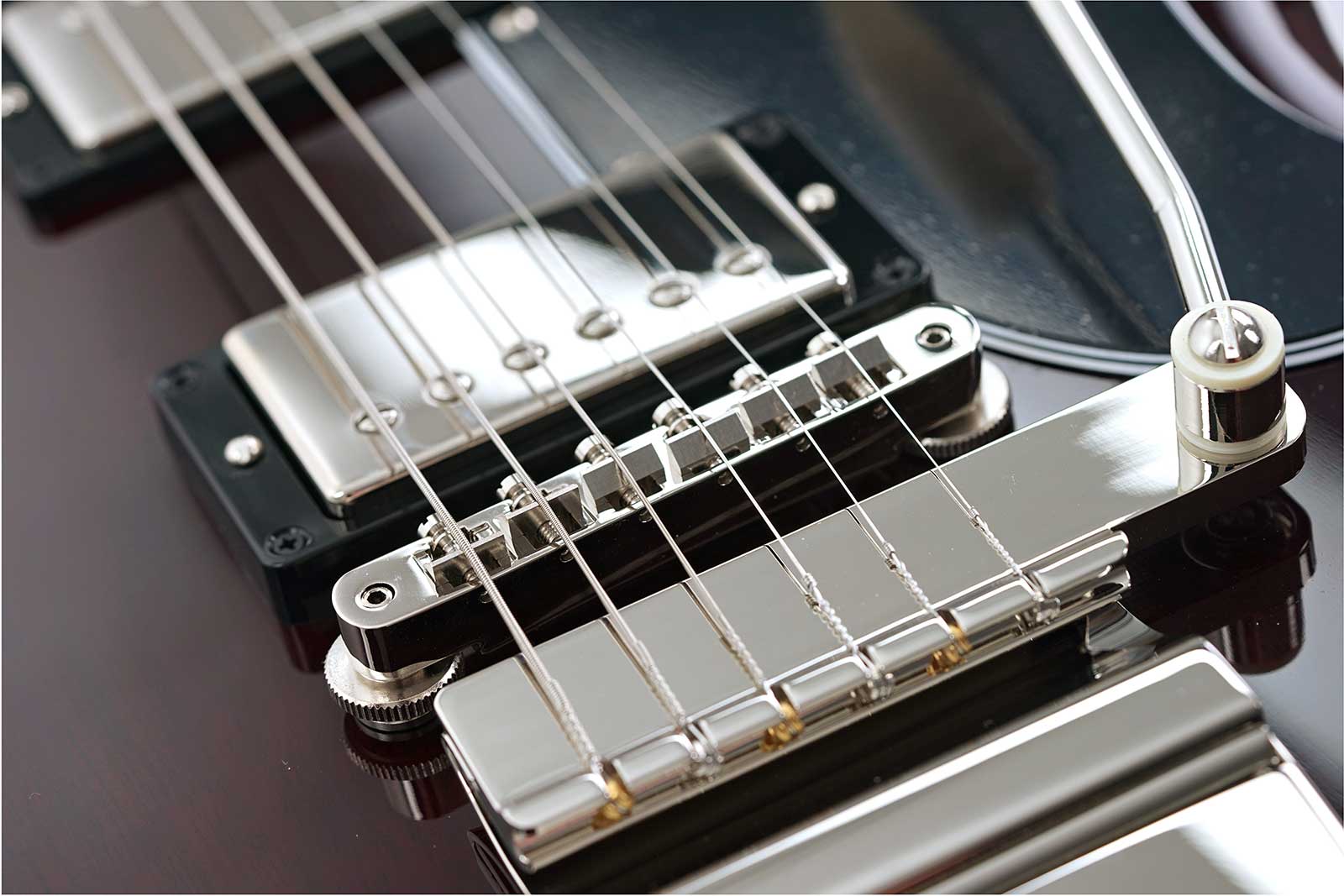 Gibson Sg Standard 1961 Maestro Vibrola T-type 2h Trem Rw - Aged Cherry - Guitare Électrique Double Cut - Variation 5