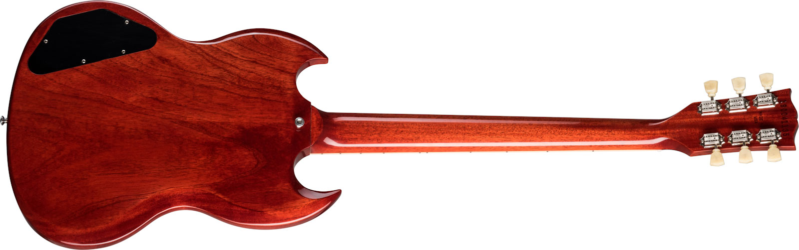 Gibson Sg Standard '61 Sideways Vibrola Original 2h Ht Rw - Vintage Cherry - Guitare Électrique RÉtro Rock - Variation 1