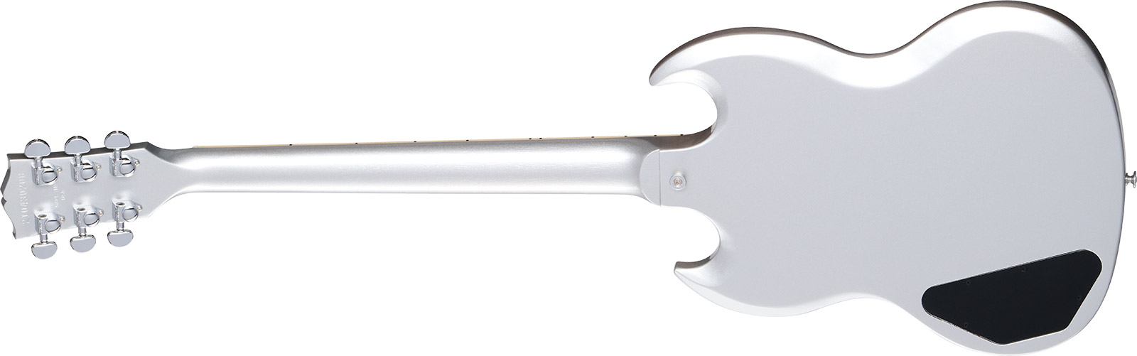 Gibson Sg Standard Custom Color 2h Ht Rw - Silver Mist - Guitare Électrique Double Cut - Variation 1