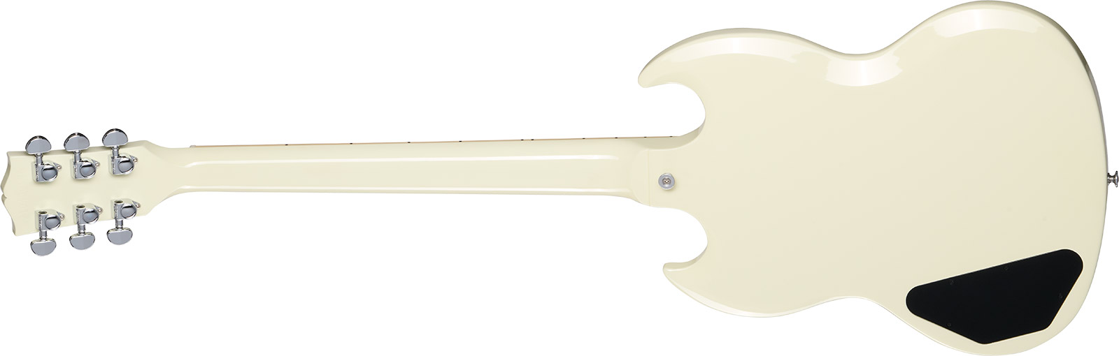 Gibson Sg Standard Custom Color 2h Ht Rw - Classic White - Guitare Électrique Double Cut - Variation 1