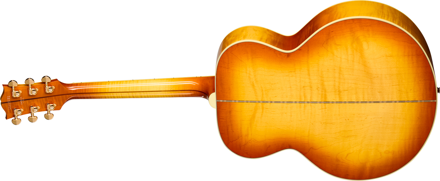 Gibson Sj200 Original (baggs Hifi Dna) Jumbo Epicea Erable Rw - Heritage Cherry Sunburst - Guitare Folk - Variation 1