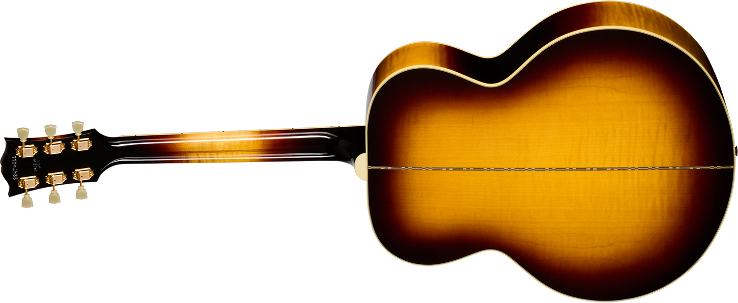 Gibson Sj200 Original (baggs Hifi Dna) Jumbo Epicea Erable Rw - Vintage Sunburst - Guitare Folk - Variation 1
