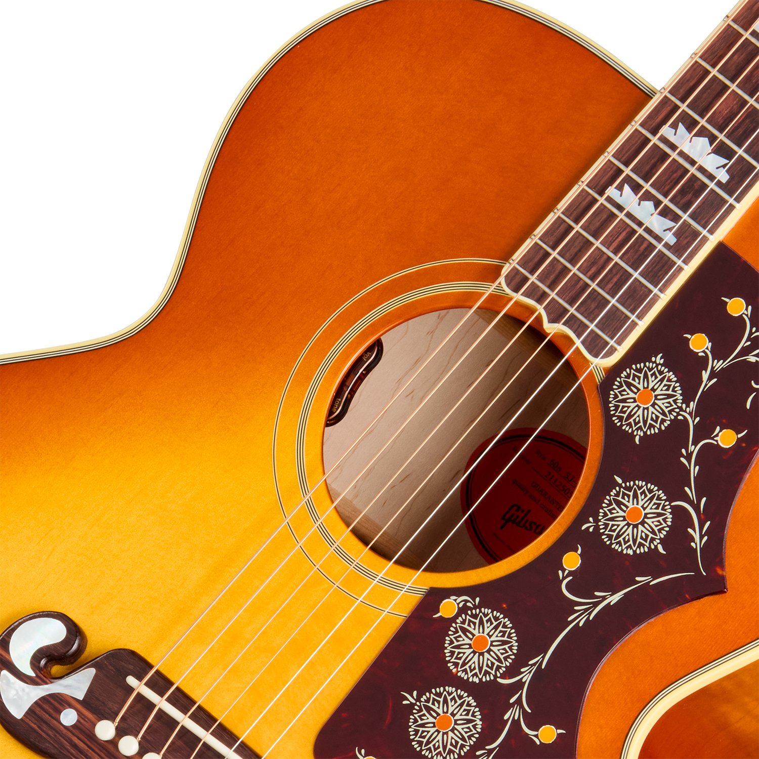 Gibson Sj200 Original (baggs Hifi Dna) Jumbo Epicea Erable Rw - Heritage Cherry Sunburst - Guitare Folk - Variation 2