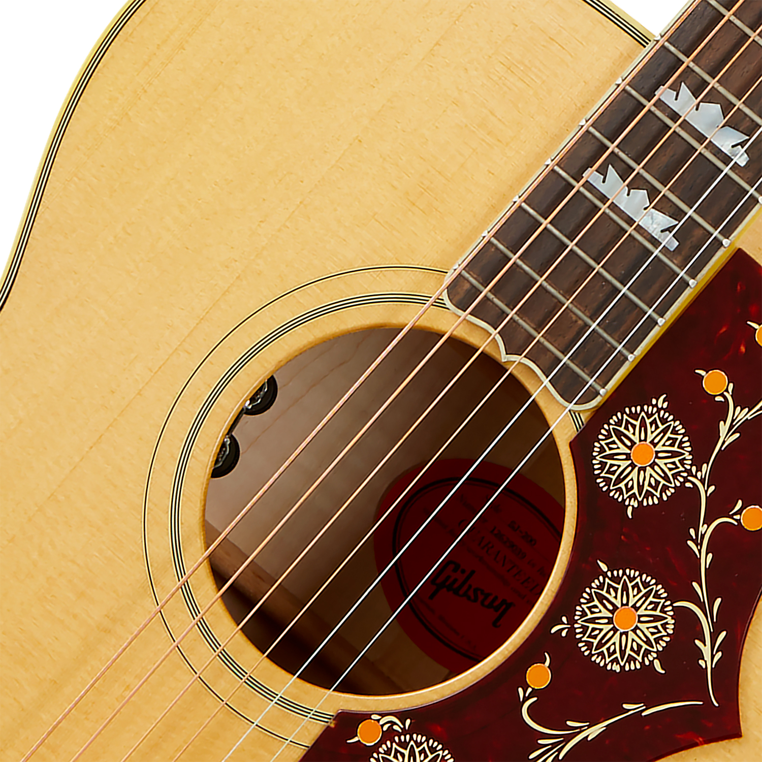 Gibson Sj200 Original (baggs Hifi Dna) Jumbo Epicea Erable Rw - Antique Natural - Guitare Folk - Variation 2