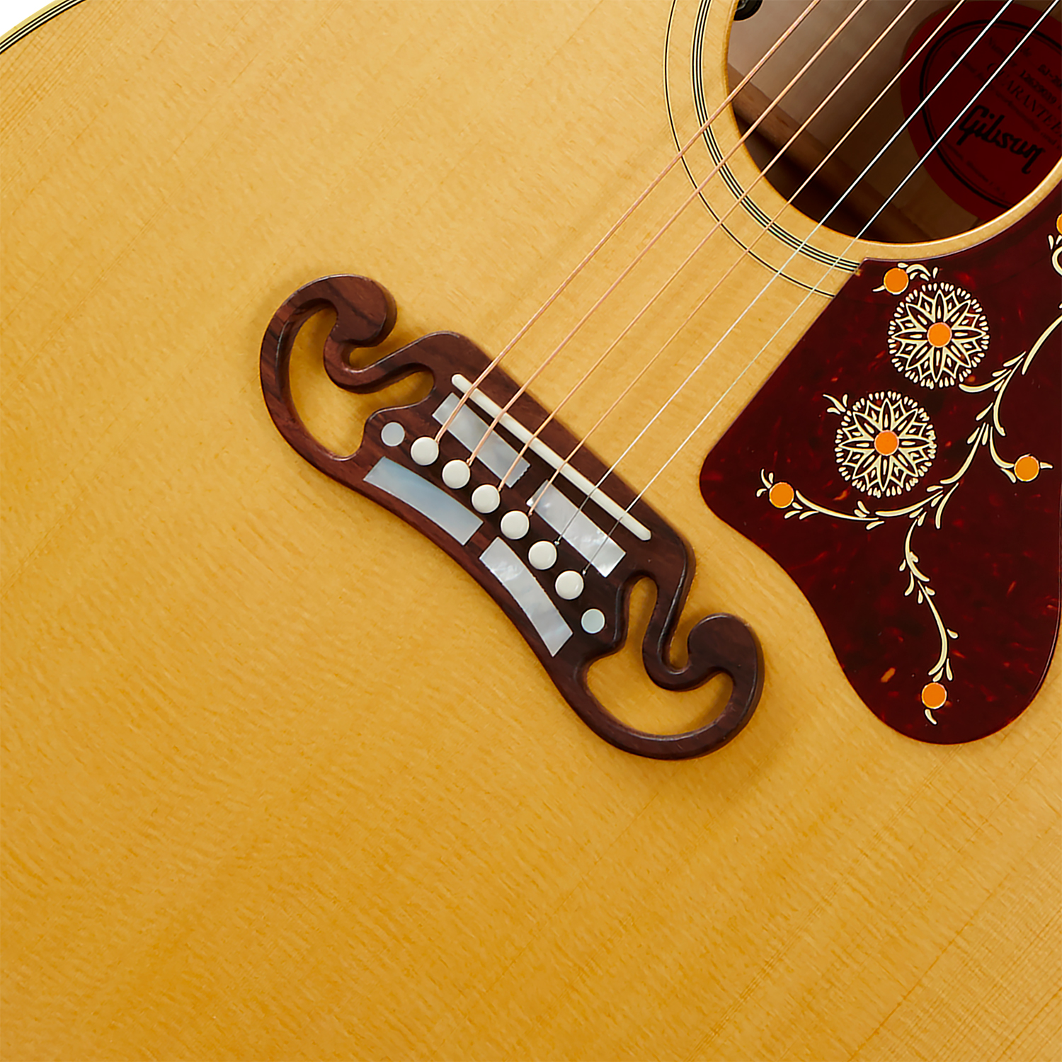 Gibson Sj200 Original (baggs Hifi Dna) Jumbo Epicea Erable Rw - Antique Natural - Guitare Folk - Variation 3