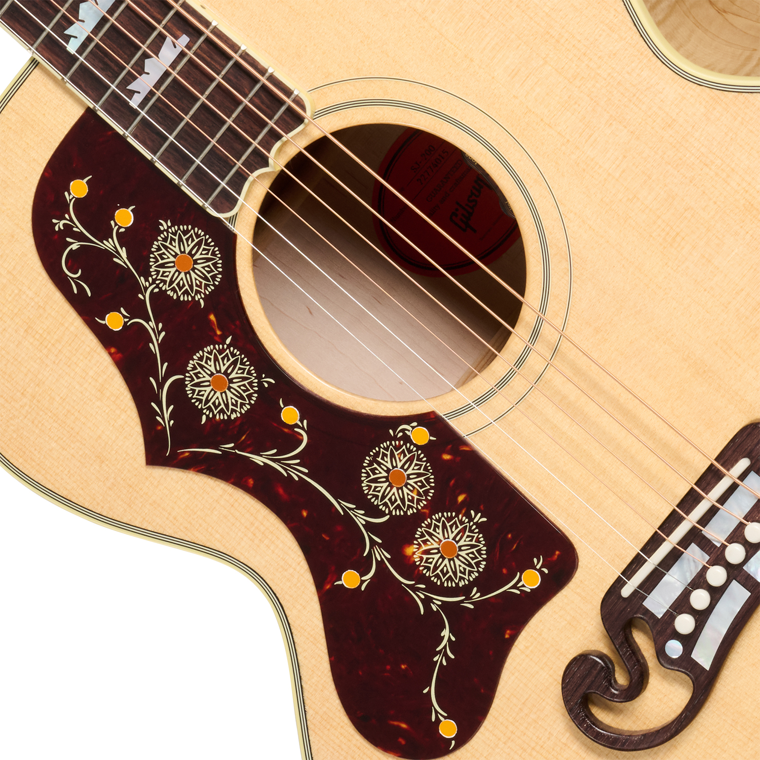 Gibson Sj200 Original Lh (baggs Hifi Dna) Jumbo Gaucher Epicea Erable Rw - Antique Natural - Guitare Folk - Variation 2