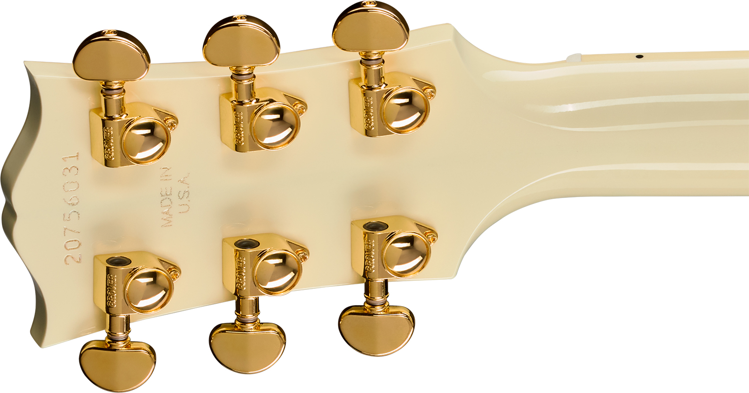 Gibson Sj200 Standard (baggs Hifi Dna) Jumbo 2026 Epicea Erable Rw - Classic White - Guitare Folk - Variation 3