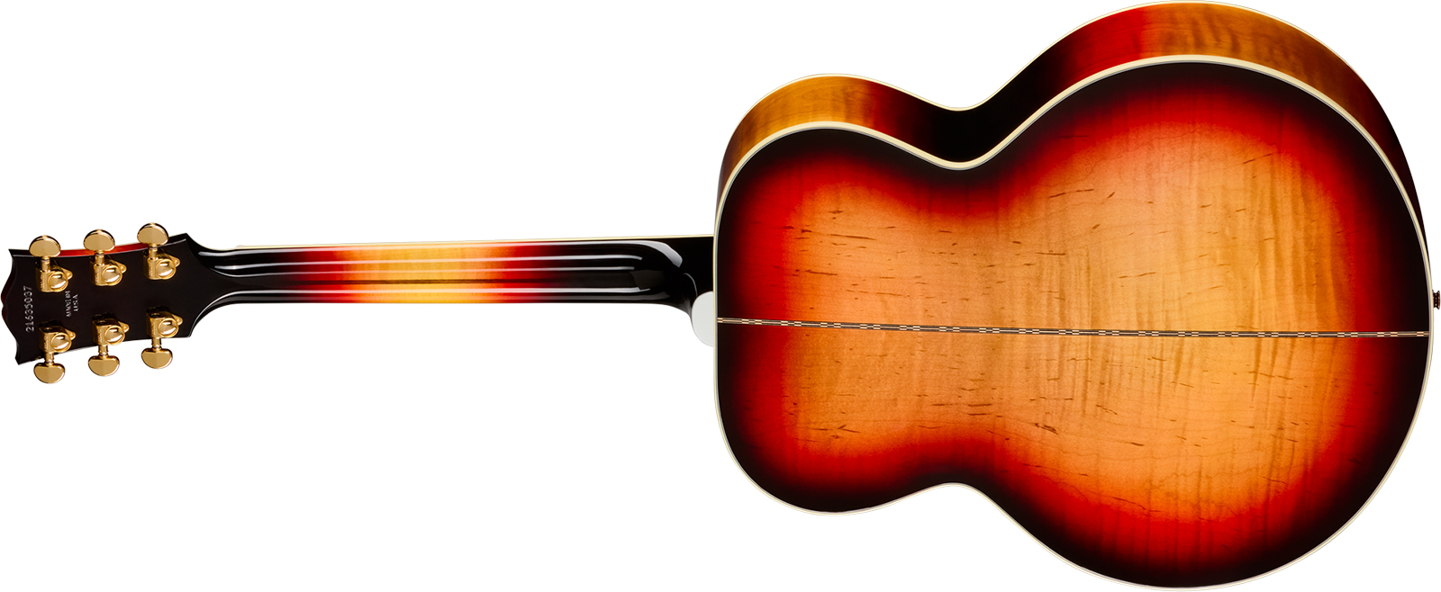 Gibson Sj200 Standard Maple (baggs Hifi Dna) Jumbo Epicea Erable Rw - Tri Burst - Guitare Folk - Variation 1