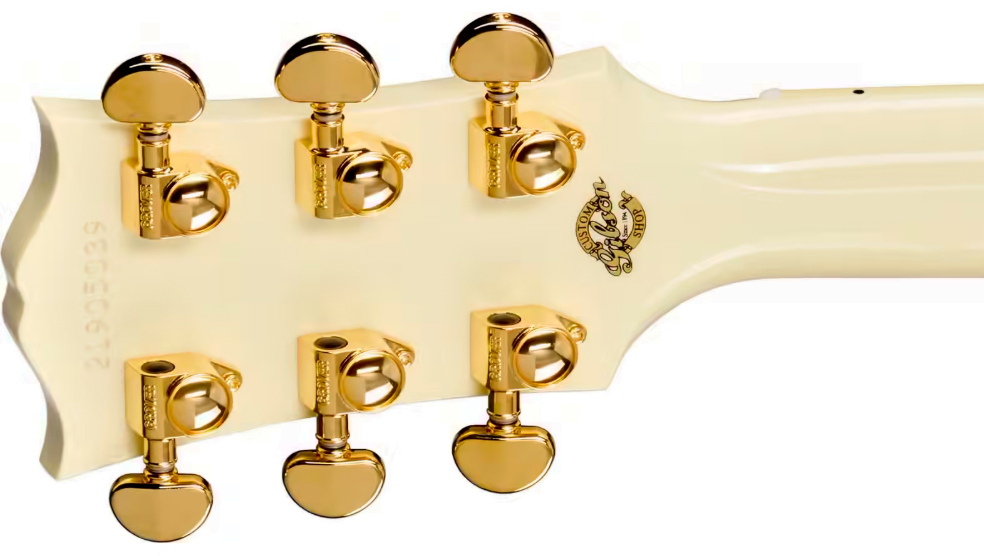 Gibson Sj200 Standard Modern Jumbo Epicea Erable Rw - Classic White - Guitare Folk - Variation 6