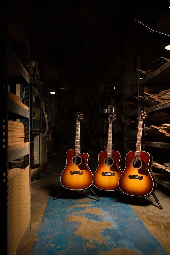 Gibson Songwriter 12-string 2019 Dreadnought 12c Epicea Palissandre Rw - Rosewood Burst - Guitare Electro Acoustique - Variation 7