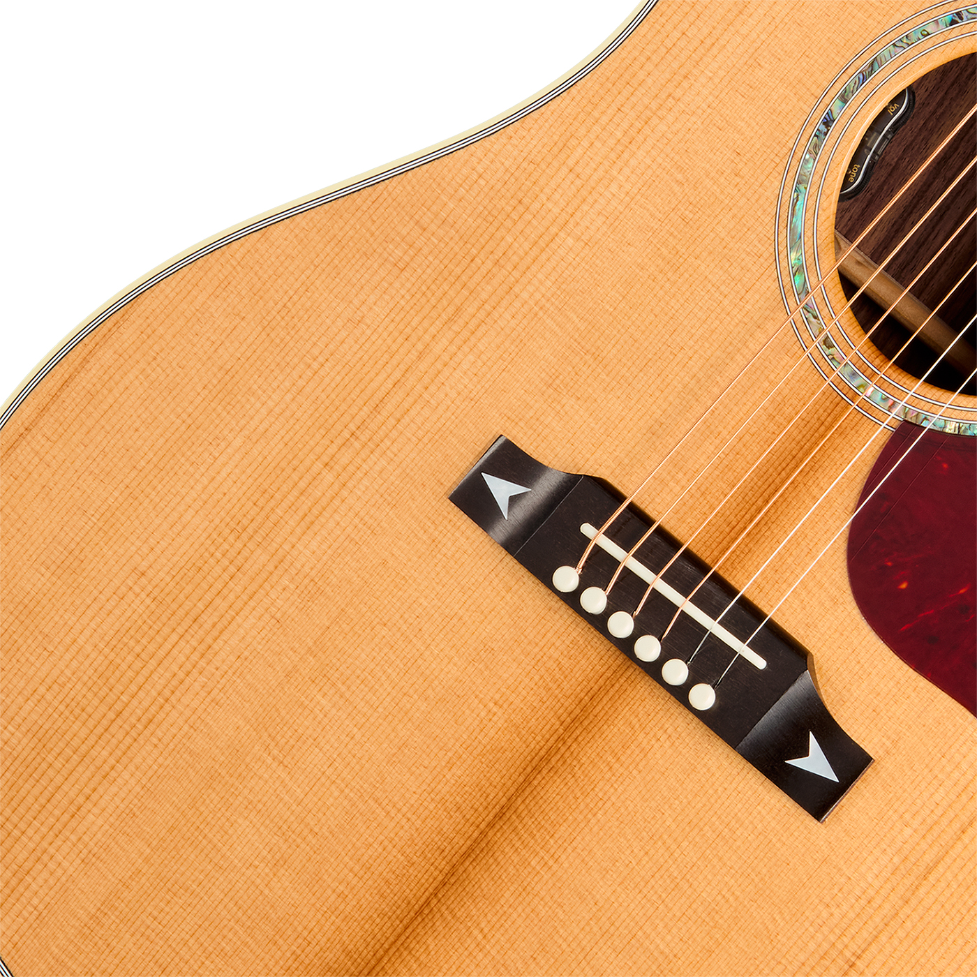 Gibson Songwriter Recording Artist Lh (baggs Hifi Dna) Dreadnought Cw Gaucher Epicea Palissandre Eb - Antique Natural - Guitare Folk - Variation 3