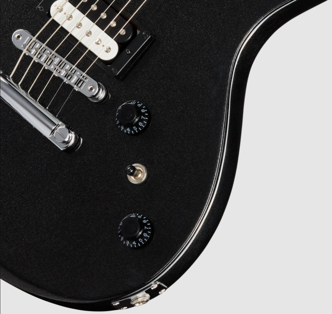 Gibson Victory Baritone Usa 2h Ht Eb - Graphite Metallic - Guitare Électrique Baryton - Variation 3