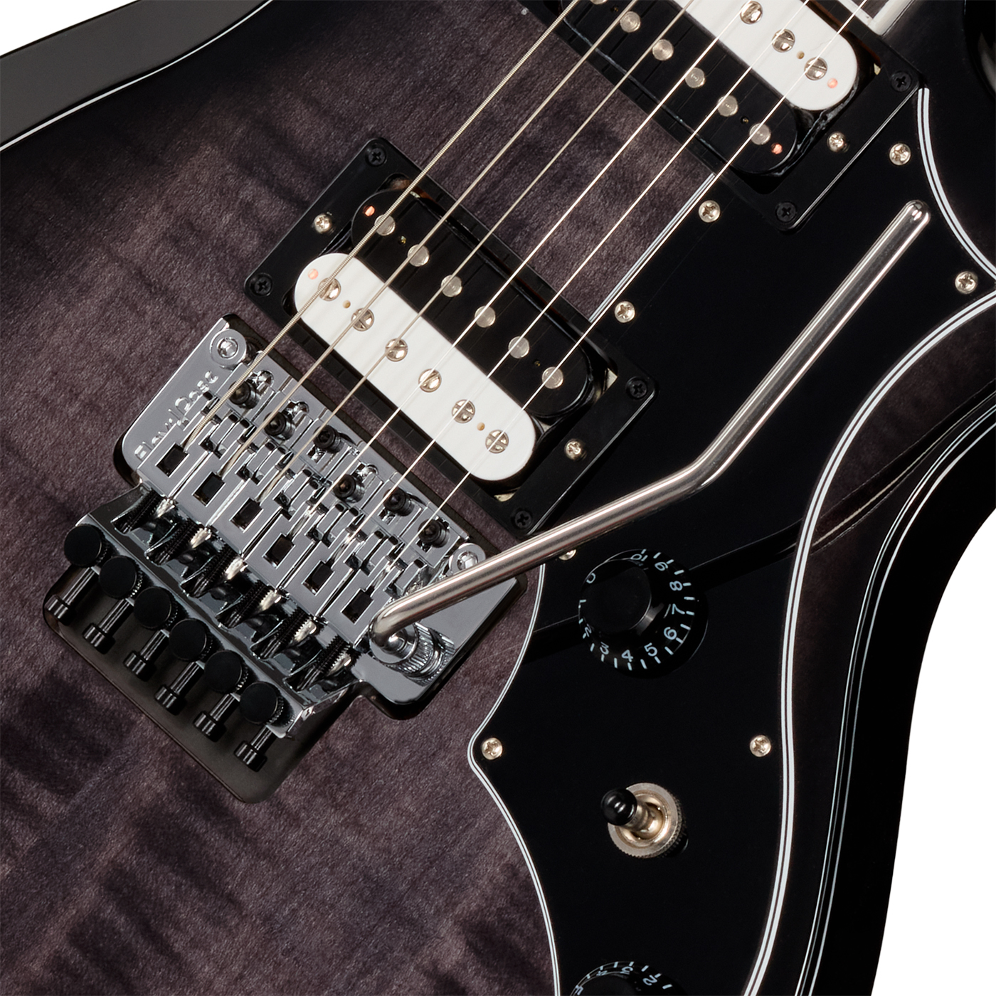 Gibson Victory Floyd Rose Usa 2h Fr Eb - Translucent Ebony Burst - Guitare Électrique Double Cut - Variation 2