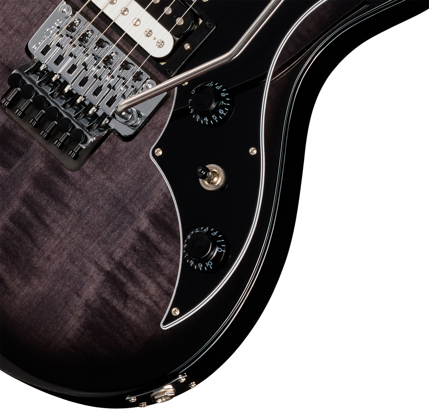 Gibson Victory Floyd Rose Usa 2h Fr Eb - Translucent Ebony Burst - Guitare Électrique Double Cut - Variation 3