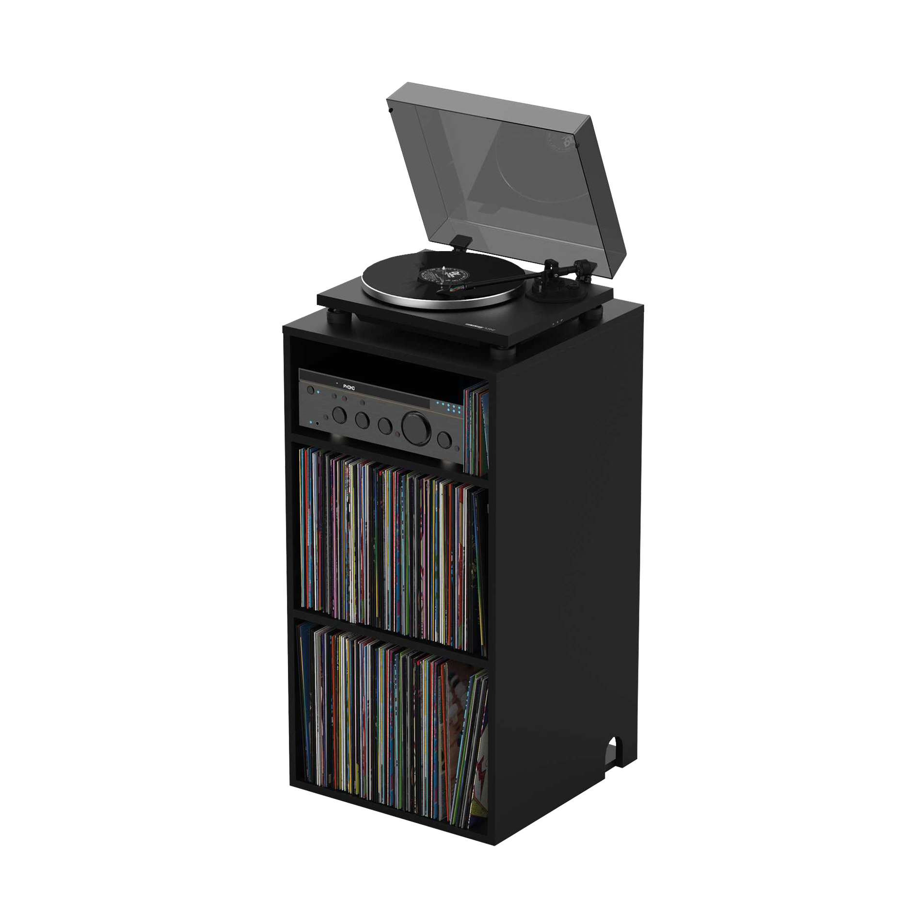 Glorious Modular Mix Rack Black - Mobilier Rangement Dj - Variation 2