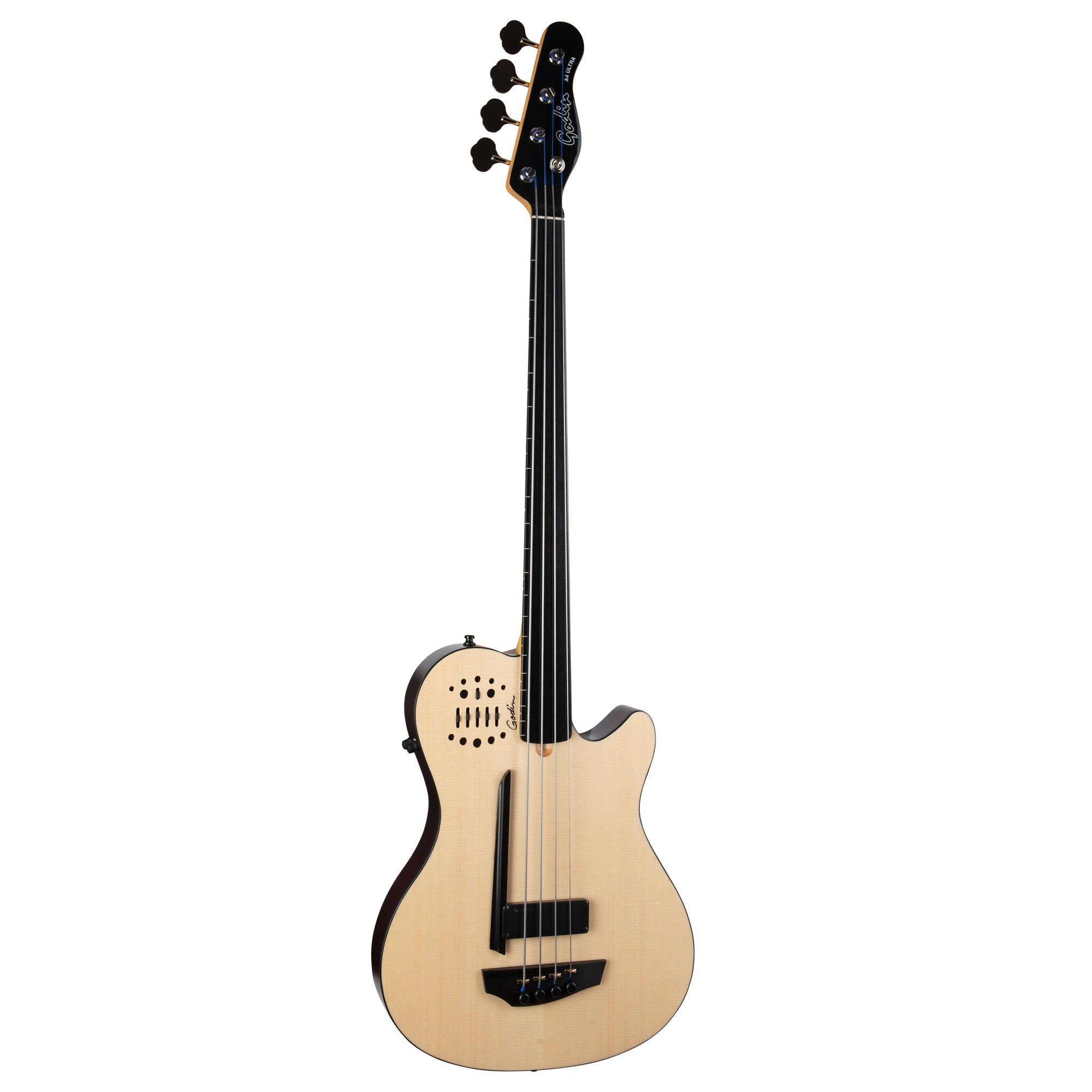 Godin A4 Bass Ultra Fretless En Ric - Natural Sg - Basse Acoustique - Variation 2