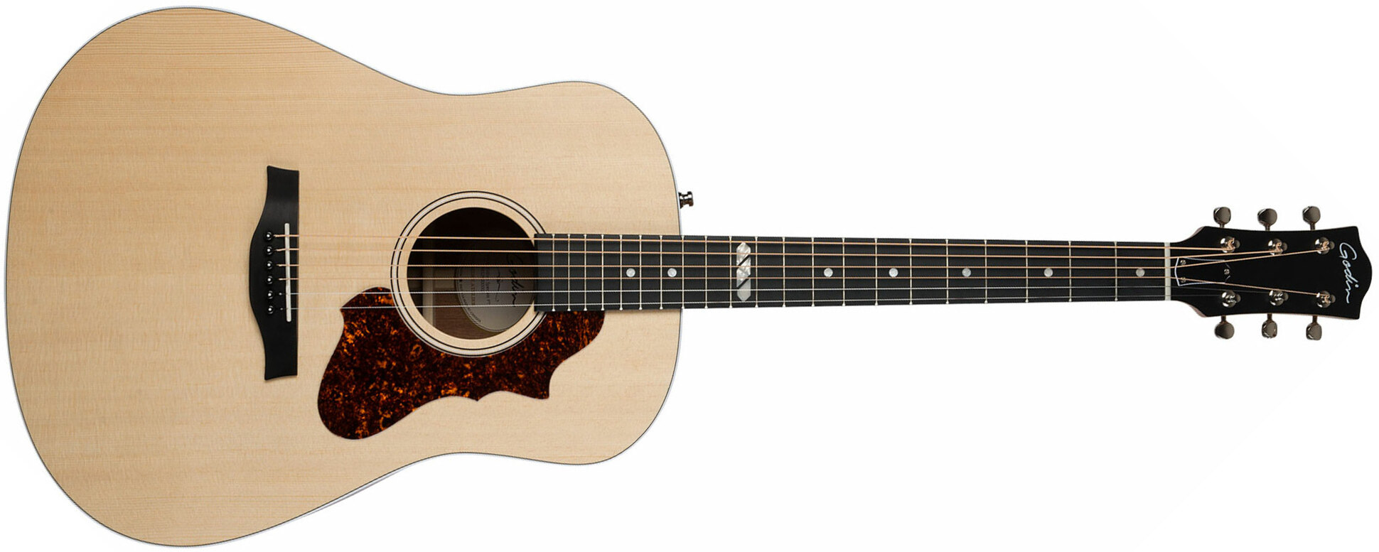 Godin Metropolis Classic Lr Baggs Dreadnought Epicea Acajou Ric - Natural Semi-gloss - Guitare Acoustique - Main picture