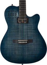 Guitare acoustique Godin A6 Ultra - Denim blue flame