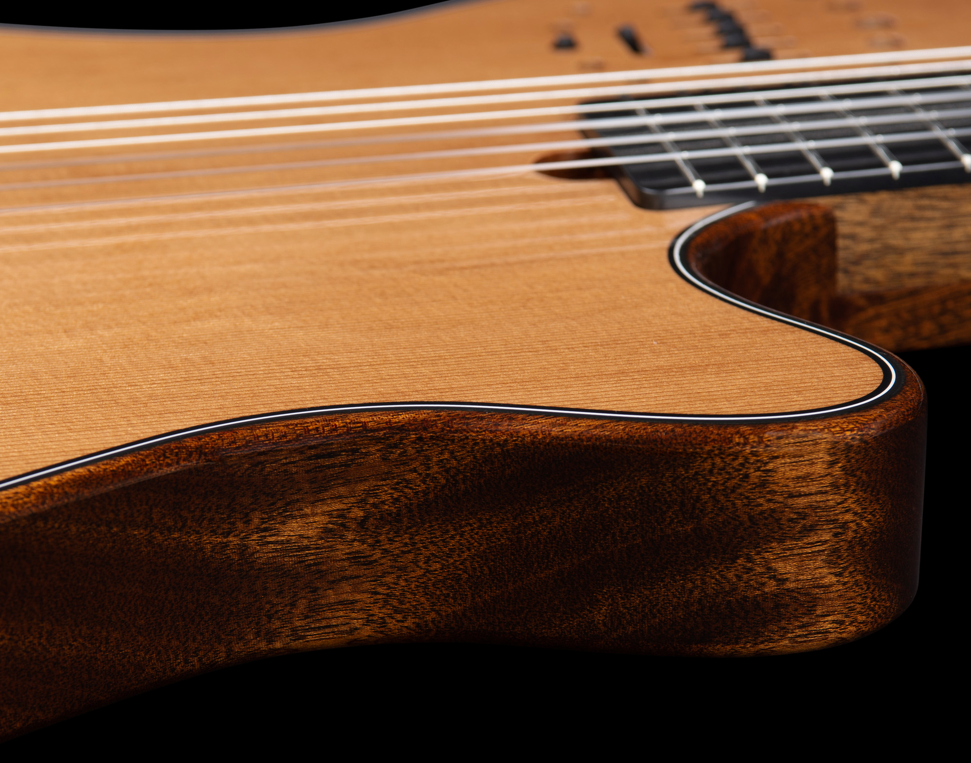 Godin Multiac Mundial Grand Concert Deluxe Mahogany - Natural - Guitare Classique Format 4/4 - Variation 4