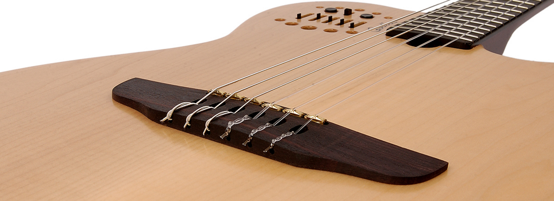 Godin Multiac Nylon Acs Sa Slim Synth Access +housse - Natural - Guitare Classique Format 4/4 - Variation 5