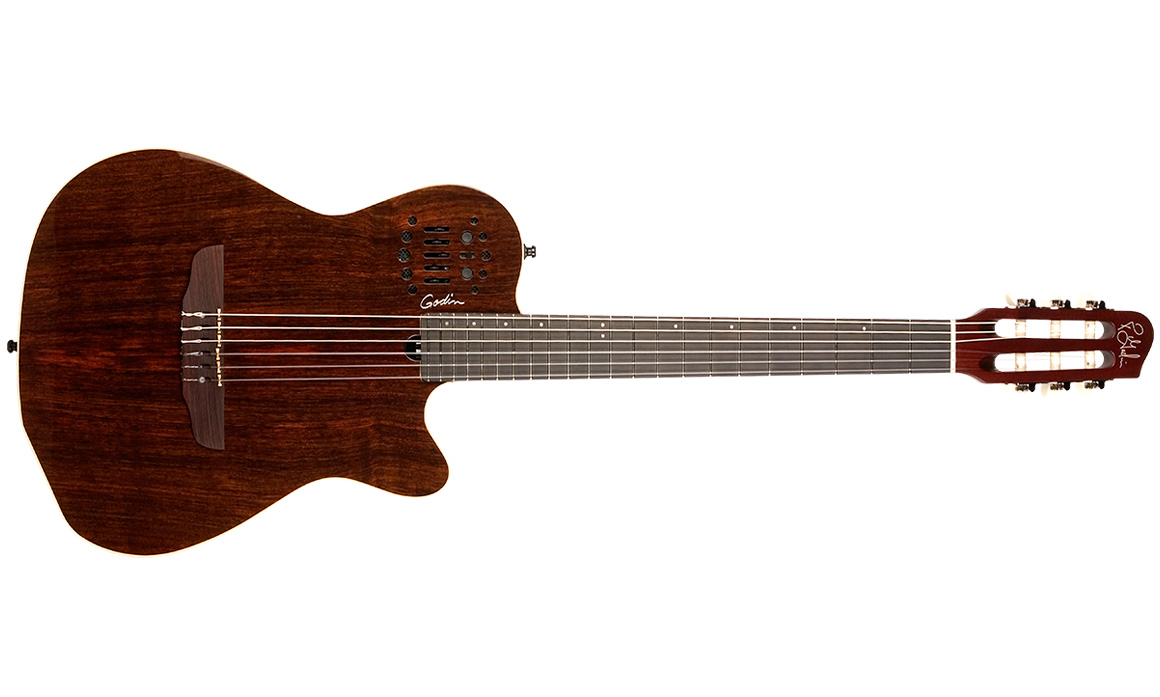 Godin Multiac Nylon Acs Sa Rosewood Synth Access +housse - Natural - Guitare Classique Format 4/4 - Variation 1