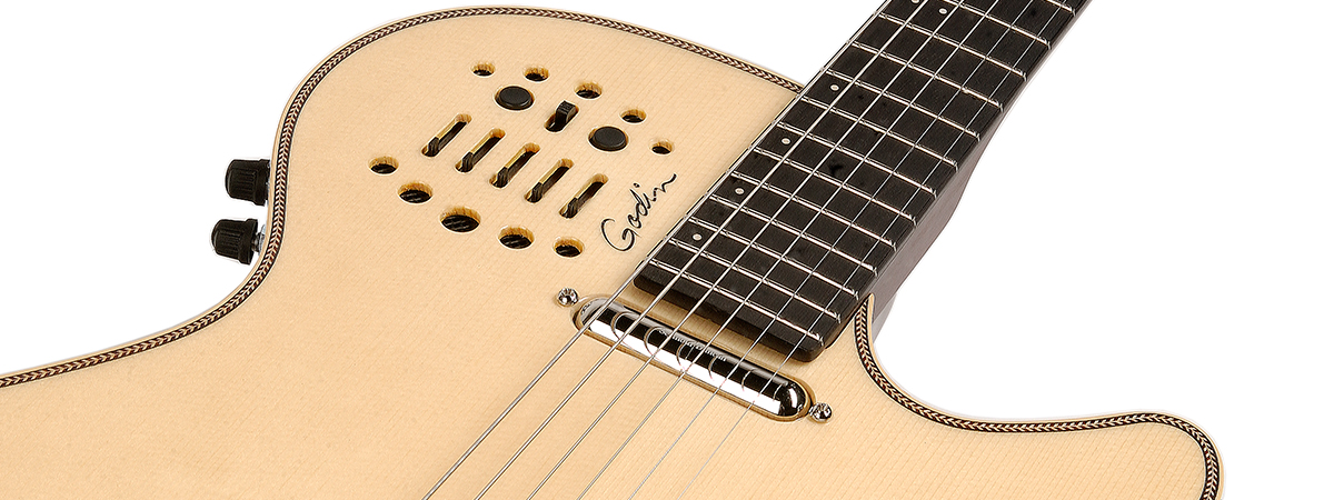 Godin Multiac Steel Spectrum Sa Synth Access Ric +housse - Natural - Guitare Acoustique - Variation 3