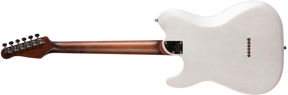 Godin Stadium Ht 2s Rw +housse - Trans White - Guitare Électrique Forme Tel - Variation 1