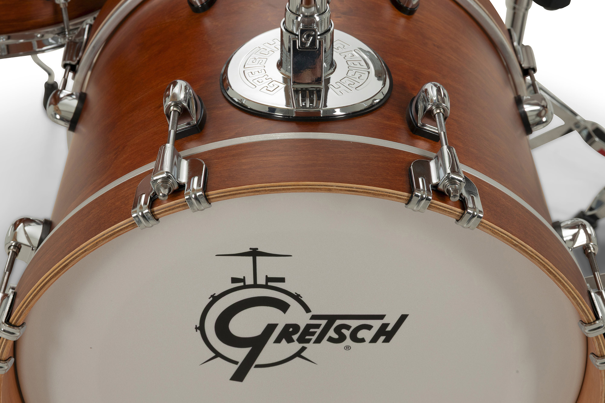 Gretsch Catalina Club - 4 FÛts - Satin Walnut Glaze - Batterie Acoustique Studio - Variation 6