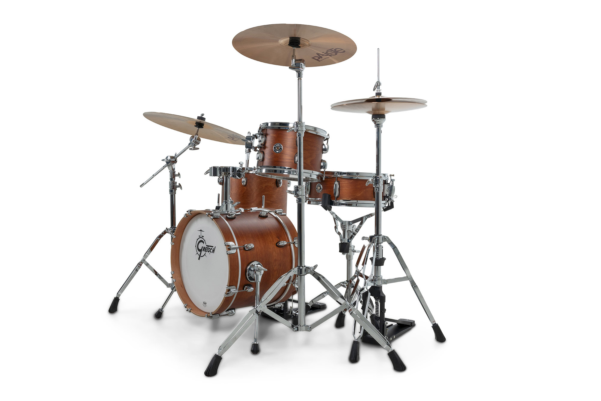 Gretsch Catalina Club - 4 FÛts - Satin Walnut Glaze - Batterie Acoustique Studio - Variation 8