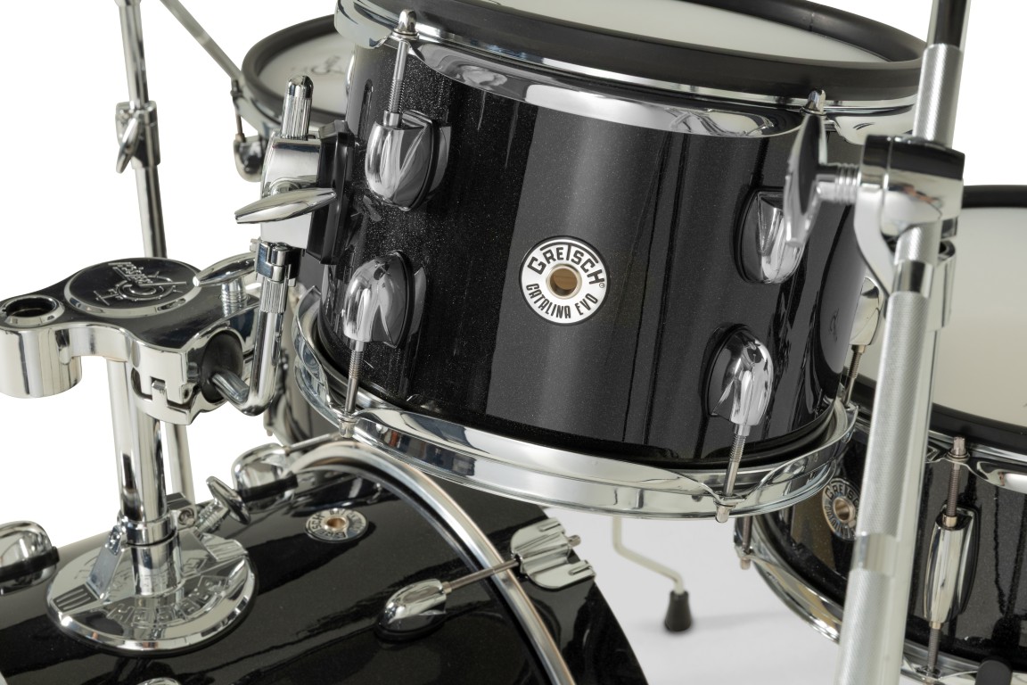 Gretsch Catalina Evo 4 Pc Kit Black Sparkle - Kit Batterie Électronique - Variation 5