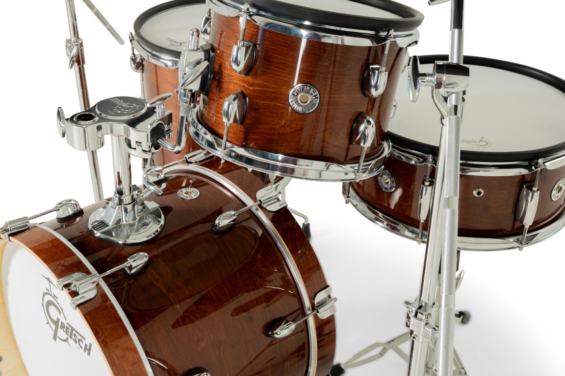 Gretsch Catalina Evo 4 Pc Kit Walnut Glaze - Kit Batterie Électronique - Variation 2