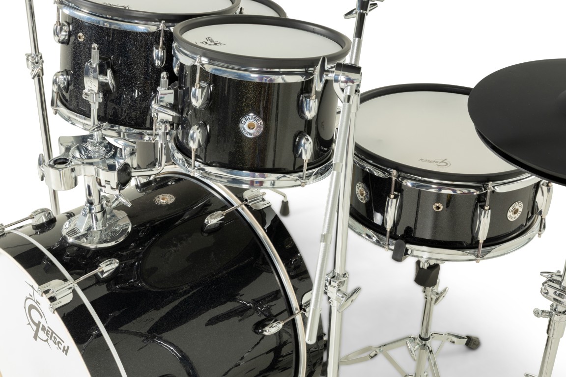 Gretsch Catalina Evo 5 Pc Kit Black Sparkle - Kit Batterie Électronique - Variation 3
