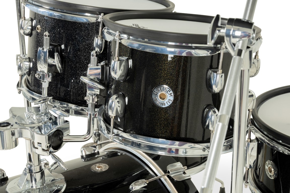 Gretsch Catalina Evo 5 Pc Kit Black Sparkle - Kit Batterie Électronique - Variation 4