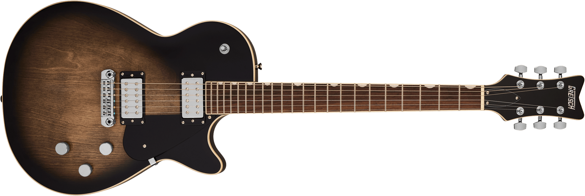 Gretsch Jet Electromatic 2h Ht Rw - Bristol Fog - Guitare Électrique Single Cut - Main picture