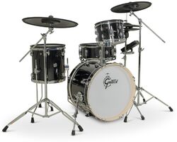 Kit batterie électronique Gretsch Catalina EVO 4 PC Kit Black Sparkle