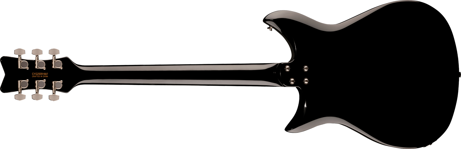 Gretsch Cvt Baritone Electromatic  2h Ht Rw - Bristol Fog - Guitare Électrique Baryton - Variation 1