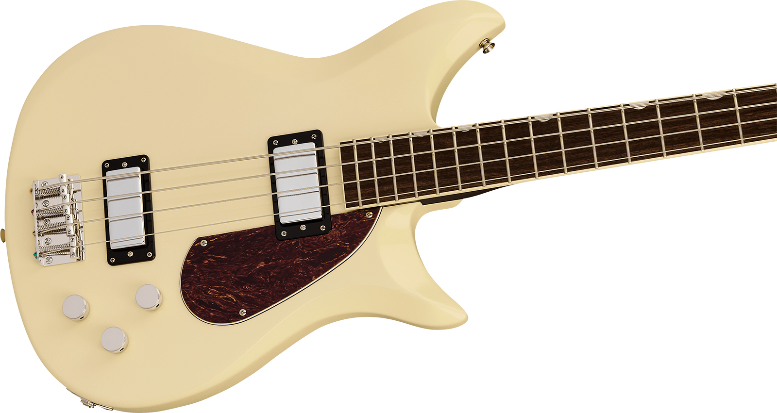 Gretsch Cvt Bass Dc Electromatic Shsc Lau - Vintage White - Basse Électrique Solid Body - Variation 2