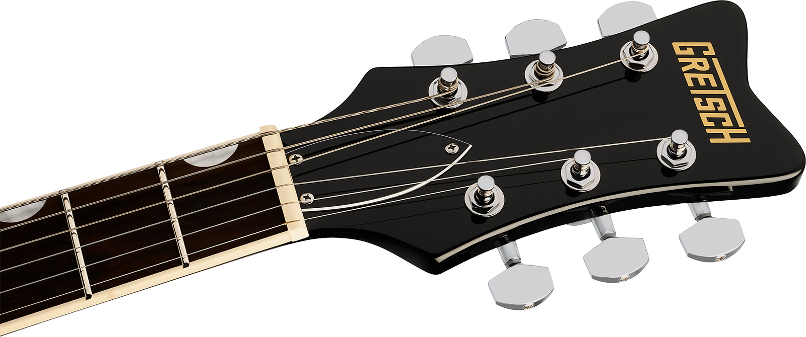 Gretsch Cvt Streamliner 2h Ht Lau - Jet Black - Guitare Électrique Double Cut - Variation 3